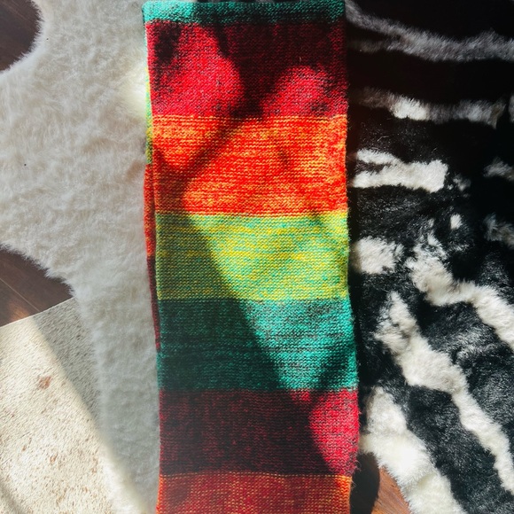 Bright Colored Scarf Wrap - Picture 3 of 3